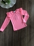 Blusa Infantil em Malha com Proteção UV50+ Rosa Neon Kukiê 78531