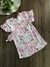 Camisola Infantil em Malha Confy Rosa Gatinho com Máscara de Dormir Kukie 75064