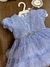 Vestido Petit Cherie Azul Romantic 160 - comprar online