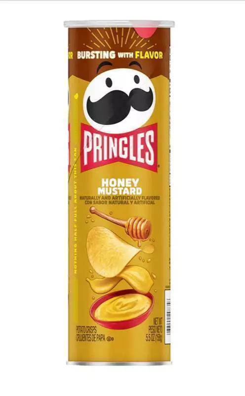 PRINGLES HONEY MUSTARD 158g