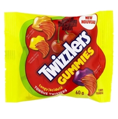 TWIZZLERS GUMMIES TANGY 60g