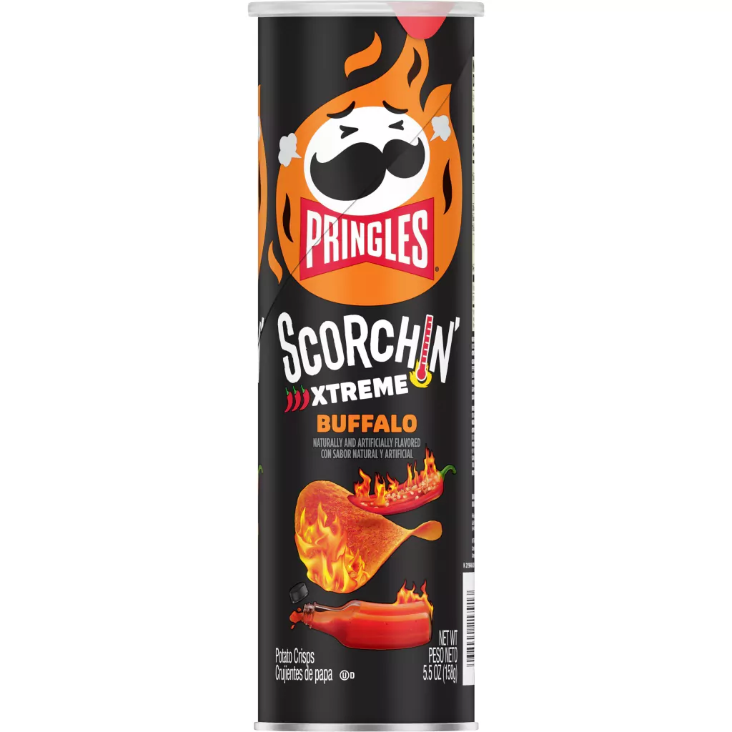 PRINGLES SCORCHIN BUFFALO XTREME 158g 