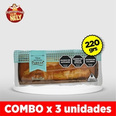 Budín de vainilla PUREZA combox3