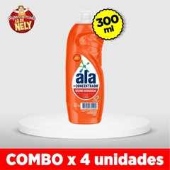 Detergente líquido concentrado Pomelo ALA x300ml COMBOX4