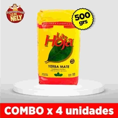 Yerba mate LA HOJA x 500grs