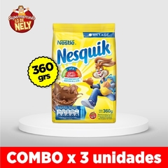 Polvo de cacao NESQUIK original X360GRS COMBO X3