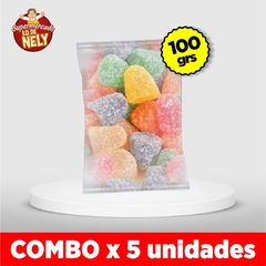 Bolsitas conitos frutales ARCOR COMBO X5