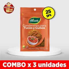 Condimento para tucos y guisos ALICANTE COMBO X3