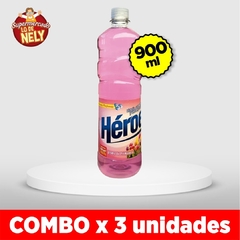 Limpiador de pisos Primavera HÉROE 900ml COMBOX3