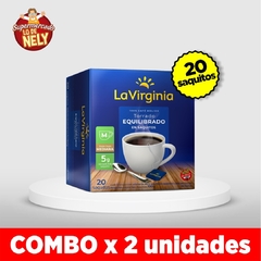 Café en saquitos LA VIRGINIA X20GRS COMBOX2