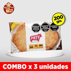 Medallones de carne vacuna PATY COMBO X3