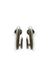 BRINCO PALITO DUO EAR HOOK PRATA VELHA