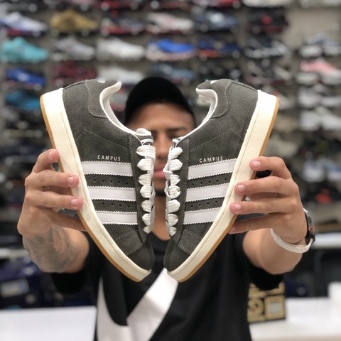Tenis Campus Cinza Comprar em Linho Imports