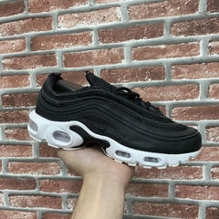 Air Max 97 Plus Black White Sole