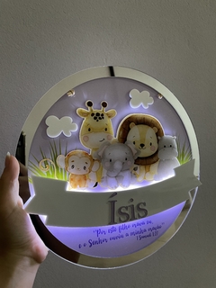 Led safari menina - Personalize como quiser - 4 - comprar online