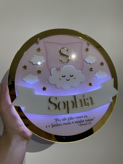 Led nuvem menina - Personalize como quiser - comprar online