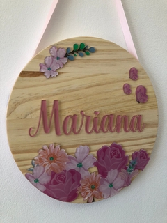 Porta Maternidade - Flores 2 - comprar online