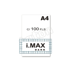 Papel Transfer i.MAX DARK A4 c/ 100 fls
