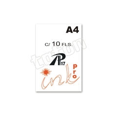 Papel Transfer Ink Pro A4 c/ 10 fls