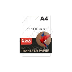 Papel Transfer JOJO DARK A4 c/ 100 fls