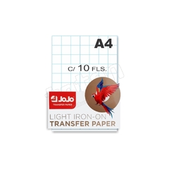 Papel Transfer JOJO LIGHT A4 c/10 fls