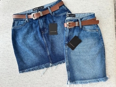 saia jeans Dardakjeans desfiada