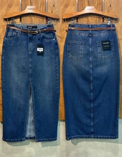 saia jeans com fenda Dardakjeans - comprar online