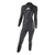 Black Feminino 3-2.5-2mm Back Zip Full Wetsuit SCS - AQUON BRASIL