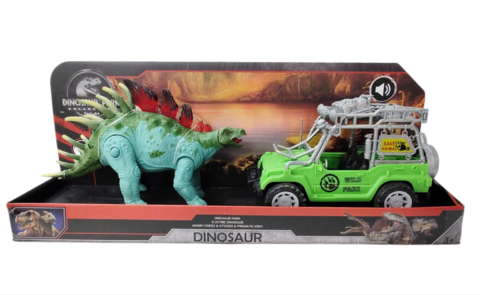 Set Dinosaur Park - Dino y Jeep