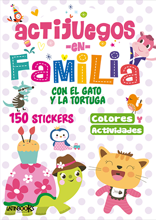 Actijuegos en Familia con el Gato y la Tortuga - Latinbooks