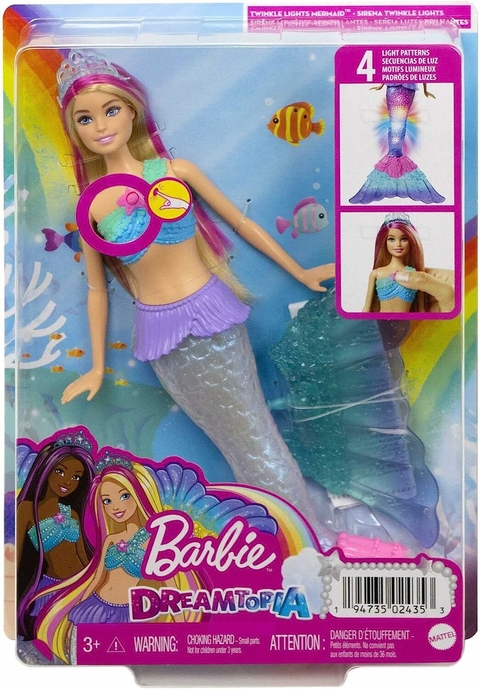 Barbie Dreamtopia Sirena Con Luz- Mattel
