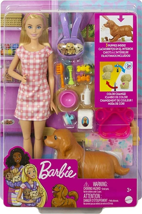 Barbie Cachorritos Recién Nacidos - Mattel