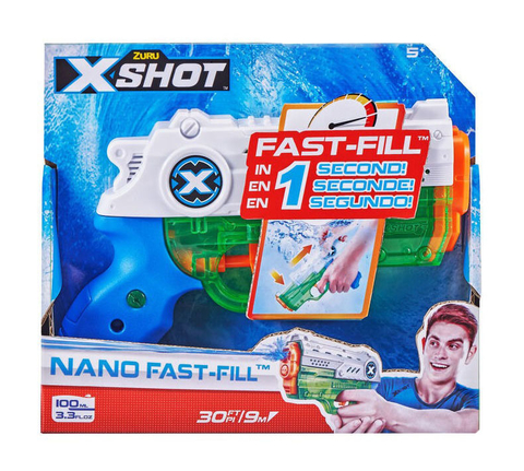 Pistola de agua X Shot Nano Fast Fill
