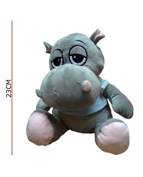 Hipopótamo remera celeste - Ami Toys