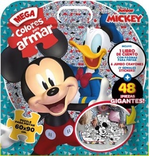 Mega Colores Para Armar - Mickey Mouse