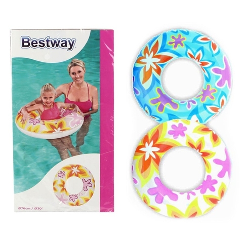 Anillo Inflable Flores 76cm - Bestway