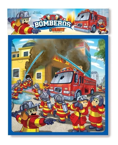 Rompecabezas 25 Piezas - Bomberos