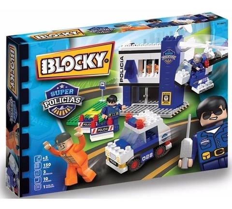 Blocky Policia 150 piezas