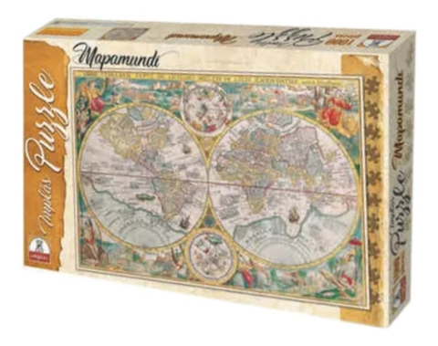 Puzzle Mapamundi - Implás 1000 piezas