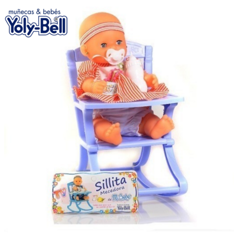 Bebé con silla mecedora - Yoly Bell