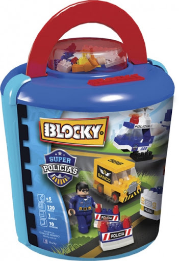 Blocky Super Policías - Balde