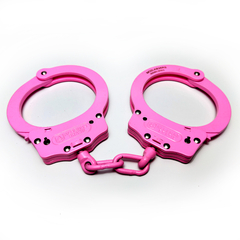 Pink Handcuffs in Carbon Steel 1020 - buy online