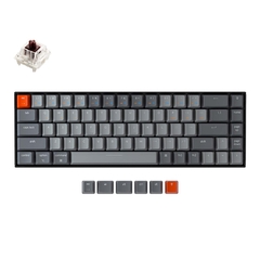 K6 RGB Backlight Hot-Swappable Gateron G Pro Mechanical Brown Switch (preventa)