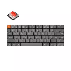 K3 Max Low Profile QMK/VIA Hot-Swappable RGB Backlight Gateron Mechanical Red Switch (preventa)
