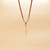 Collar CLARIDAD (Selenita blanca y naranja) en internet