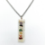 Collar VISHNU ( cuarzo cristal - selenita - 7 chakras) - comprar online