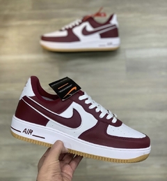 Imagem do Tênis Air Force 1 College Pack "Night Maroon"
