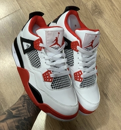 Tênis Air Jordan 4 Retrô Og "Fire Red" - loja online