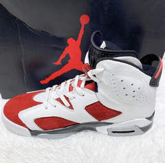 Tênis Air Jordan 6 Retrô “OG Carmine” na internet