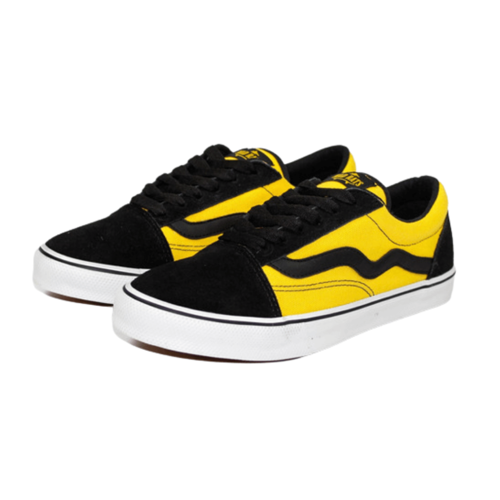 TÊNIS MAD RATS - OLD SCHOOL AMARELO E PRETO